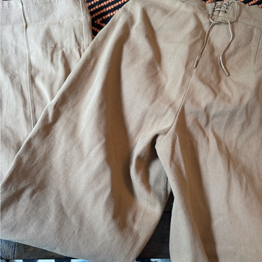 Good Alma Redwood Cotton Twill Trousers - Tan size Med - Picture 6 of 16